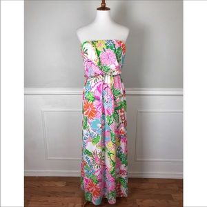 Lilly Pulitzer strapless dress